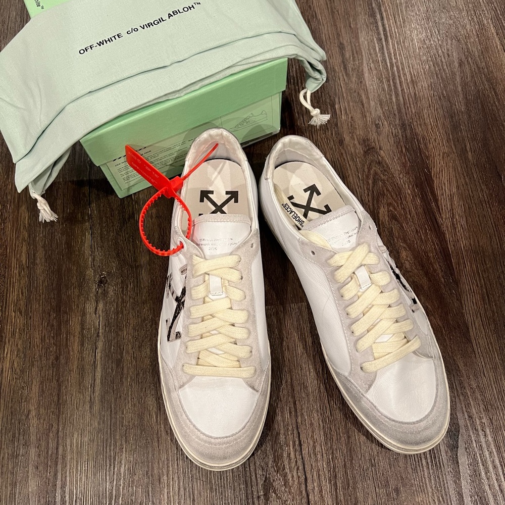 Off White 2.0 Sneaker White&Zebra